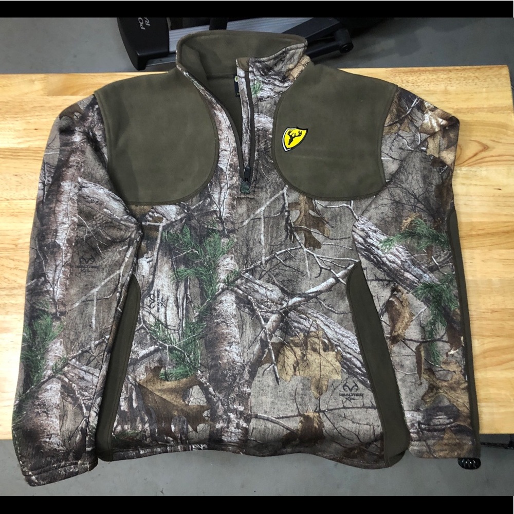 Scent Blocker 1/4 Zip Sweater..worn once..Mens M